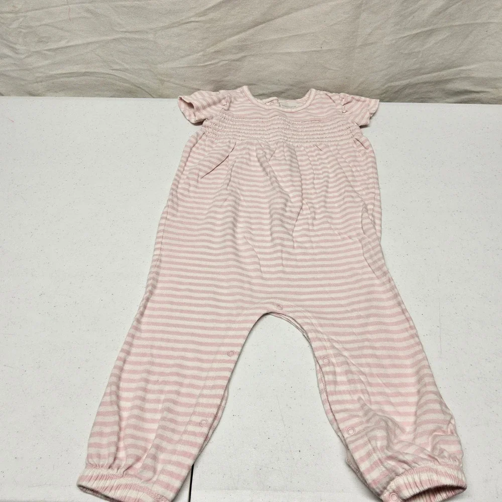 Baby Girl Clothing Bundle 12M - Nordstrom & Old Navy Rompers - 3 Piece Lot